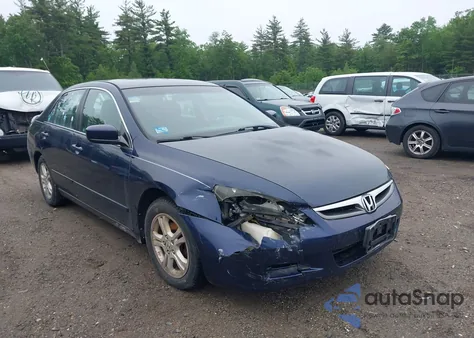 2007 Honda Accord 2.4 Se из США, поврежденный, VIN 1HGCM56327A224120